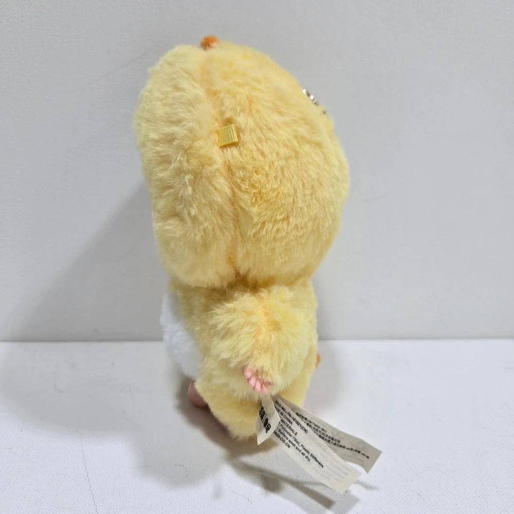 Baby Three Chick Costume Plush Keychain Duck Yellow Blind Box Art Toy Charm